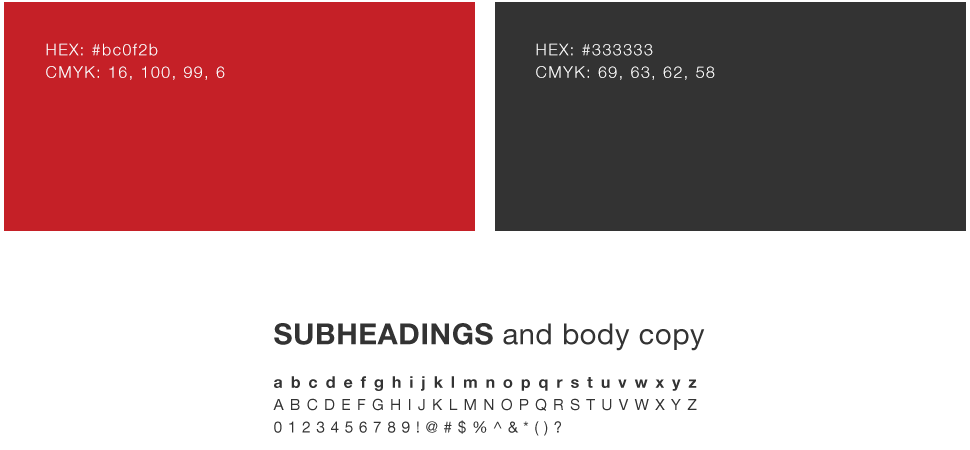 dp-color-scheme Digital Photo Website color scheme