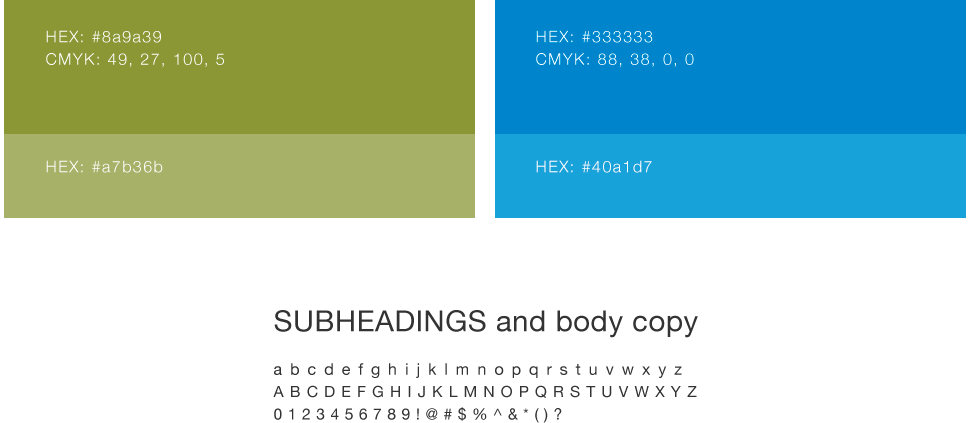 my-color-scheme mylio style guide