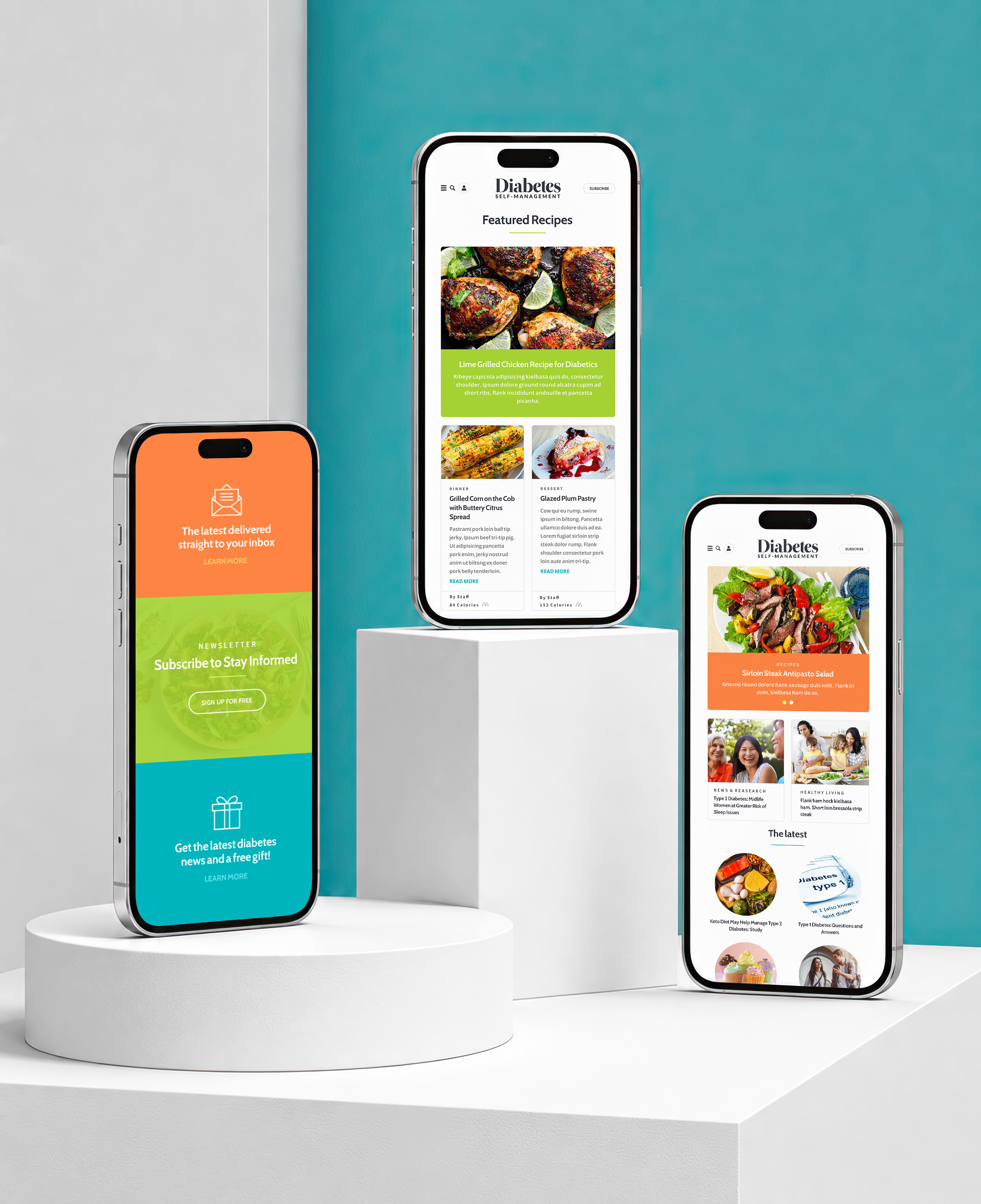 diabetes-self-management-responsive-design Diabetes Self-Management - mobile responsive design